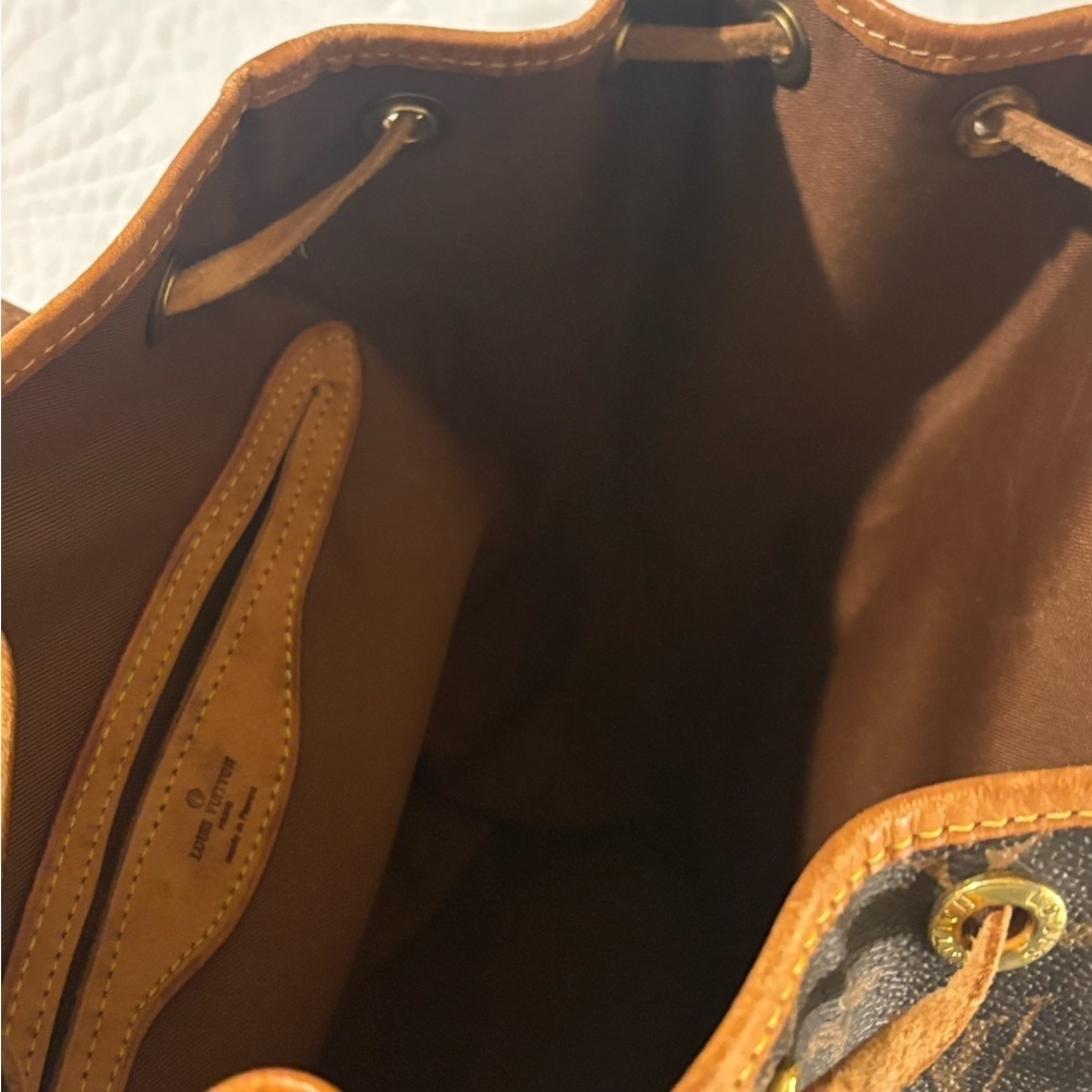 Vintage Louis Vuitton Brown Monogram MM Backpack - Picture 9 of 15